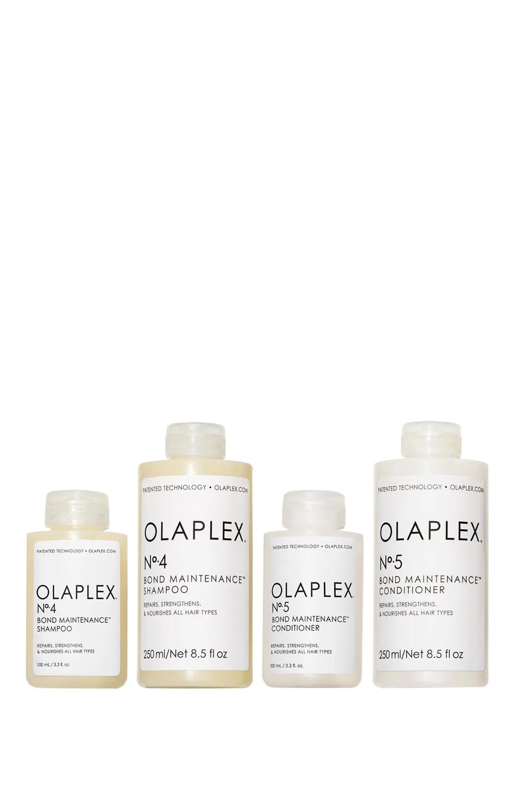 Olaplex Home & Away Daily Ritual Kit - Bond-Strengthening Daily Hair Care Set for Home and Travel