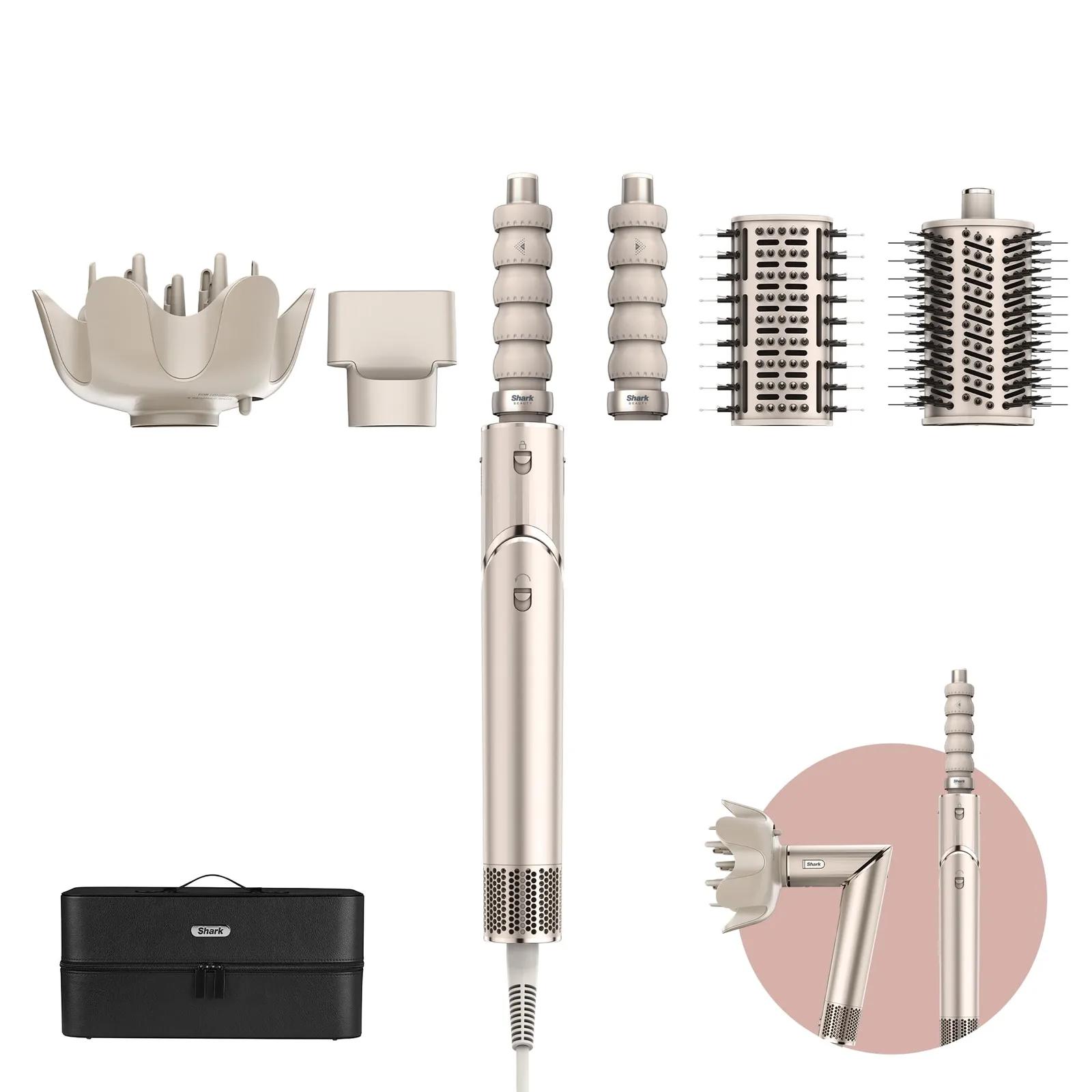 وێنەی بەرهەمی Shark FlexStyle 5-in-1 Hair Dryer & Multi-Styler - Stone HD446SLEU