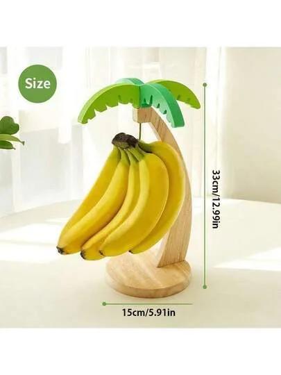 Joivida ڕەفی دار بۆ هەڵگرتنی مۆز – ڕەفی میوە بۆ ماڵ