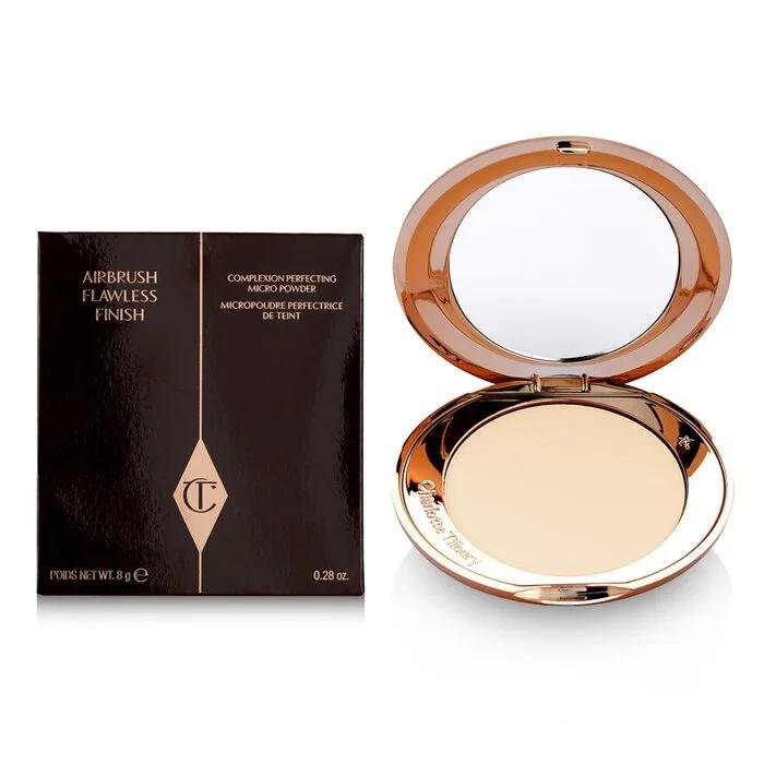 شارلوت تيلبوري Charlotte Tilbury Airbrush Flawless Finish - بودرة مطفية قابلة لإعادة التعبئة